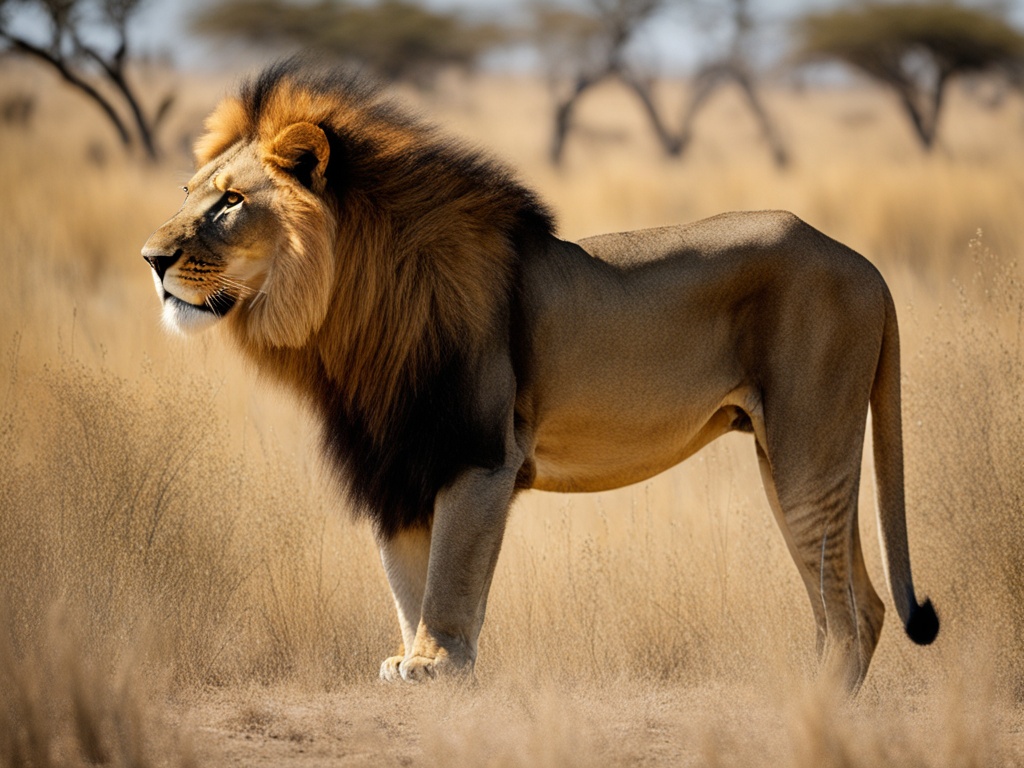 Hvordan tilpasser en løve sig til savannens miljø?